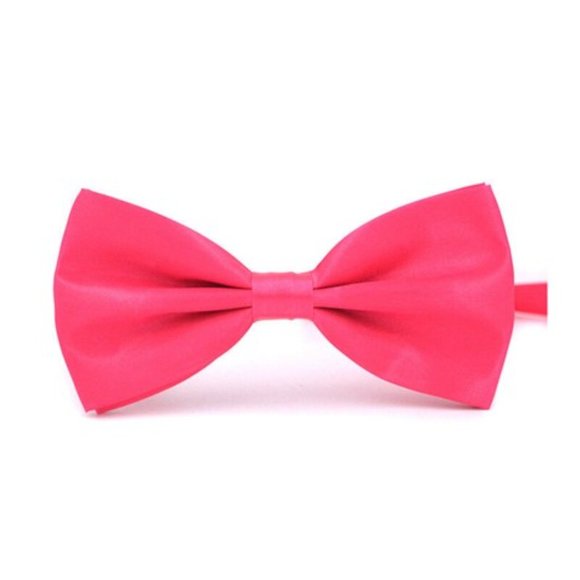 NEW Lot of 4x Satin Clip Bow-Ties - Adjustable - Multiple Colors Available! - Picture 8 of 11